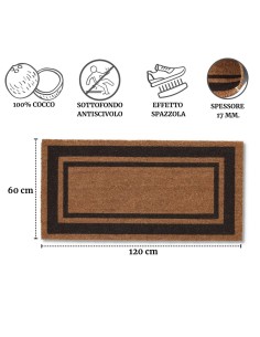 Zerbino in cocco SUPER cm 60X120 2