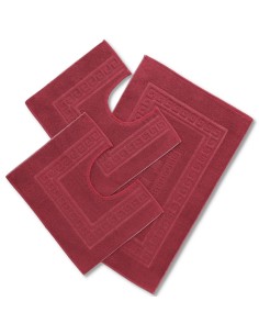 Torino conjunto 3 x 90 cm + 2 Terry alfombras de baño antideslizantes ' ' 60 x 45