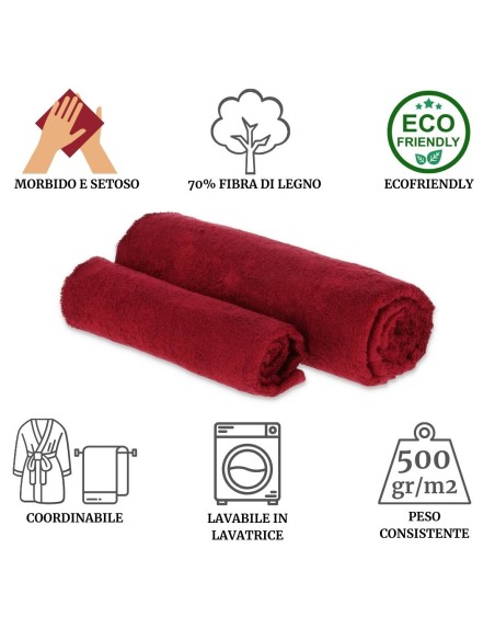 Betulle paire d'éponges de fibre de bois