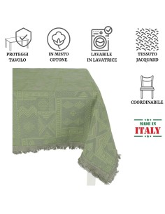 Mantel de Jacquard México redondo cm 180 2