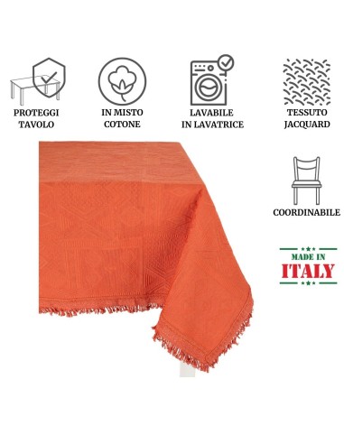 Mexico nappe Jacquard 8 places de 140 x 200 cm