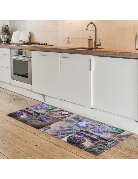 Antideslizante alfombra TRANSFER LAVANDA