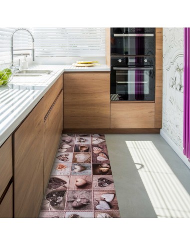 Anti-dérapant tapis  TRANSFER SHABBY CUORE