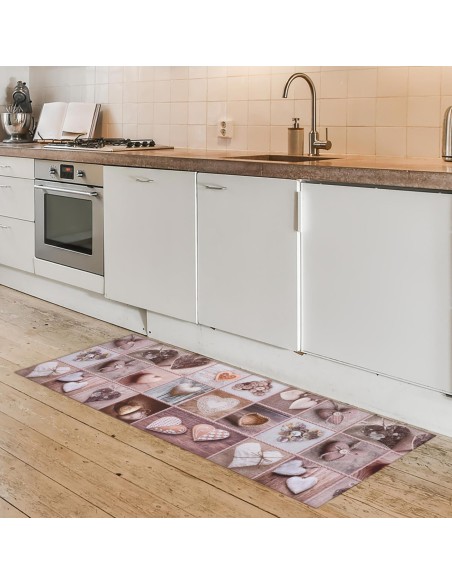 Anti-dérapant tapis  TRANSFER SHABBY CUORE