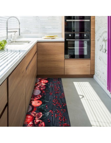 Transfer Granatapfel Anti-Rutsch Teppich