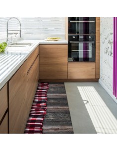 Alfombra de tocador antideslizante Transfer Parquet VICHY 2