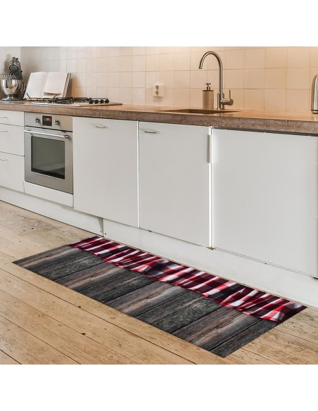 Alfombra de tocador antideslizante Transfer Parquet VICHY