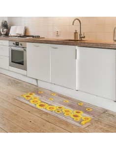 Tapis polyvalent non-dérapant de 50 cm de large. ONDE GIRASOLE coupe en direct 2