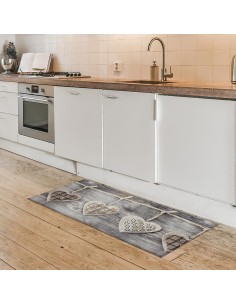 Mehrzweck-Teppich rutschfest 50 cm breit. APPESI HEARTcut 2