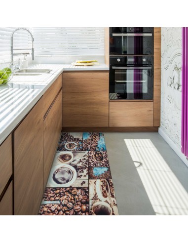 Tappeto passatoia antiscivolo TRANSFER CAFFE'