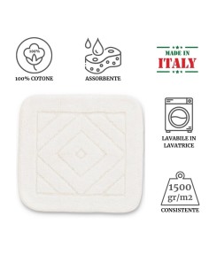 Tapis de bain en pur coton LAUSANNE 2