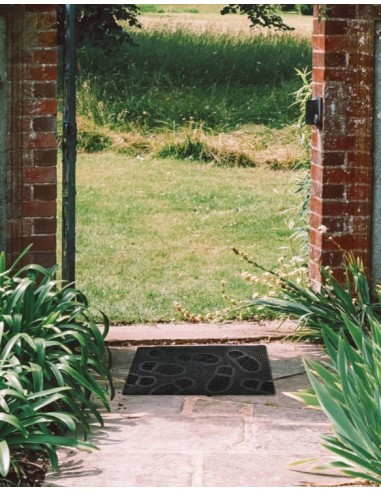 Zerbino rettangolare 40X60 cm. in gomma SHOE