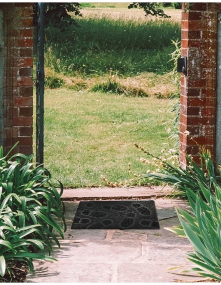 Felpudo rectangular 40X60 cm. Goma SHOE