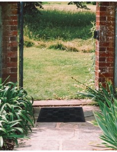 Rechteckige Türmatte 40X60 cm. Gummi MILLEPUNTE 2