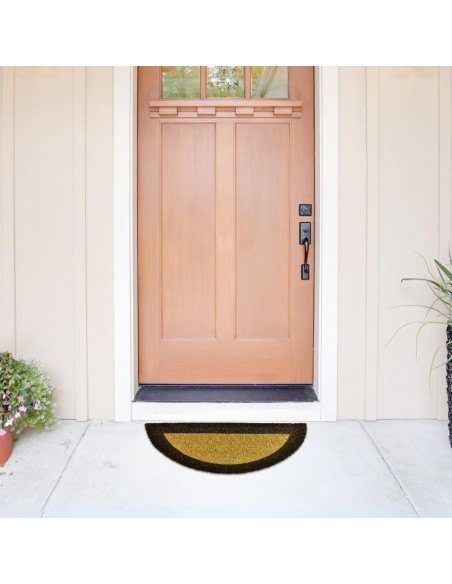 Ecoco Bordo Coco-Halbmond-Fußmatte 40 X 80 cm.