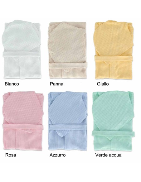 NIdo d'ape OB accappatoio in cotone