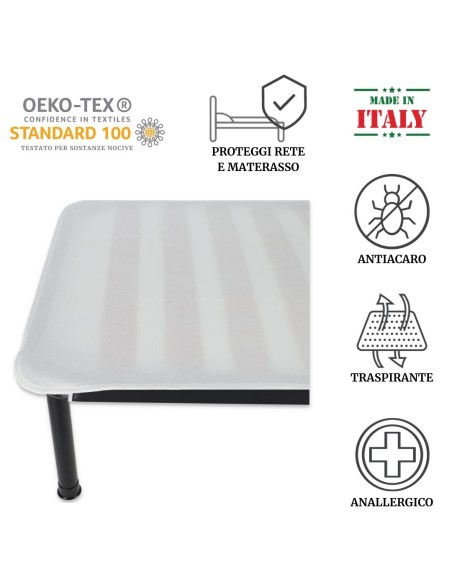 Coprirete in feltro 2 piazze cm 160X190