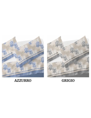 Parure de draps en flanelle de coton ROSE POIS