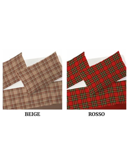 Completo lenzuola flanella cotone ROSE VINTAGE