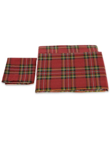 Parure de draps en flanelle de coton ROSE VINTAGE