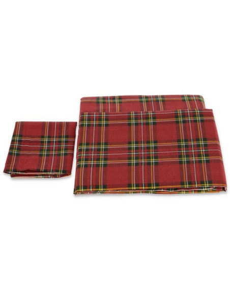 Parure de draps en flanelle de coton ROSE VINTAGE