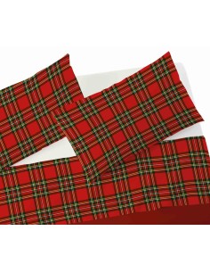 Completo lenzuola flanella cotone ROSE VINTAGE