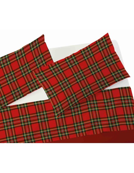 Juego de sábanas de franela de algodón ROSE VINTAGE