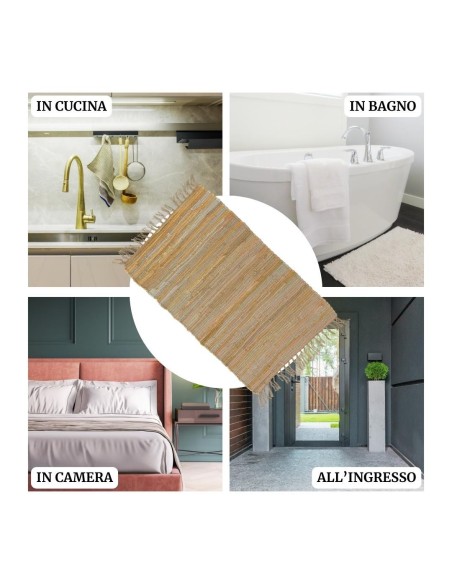 Tappeto multiuso cotone PEZZOTTO