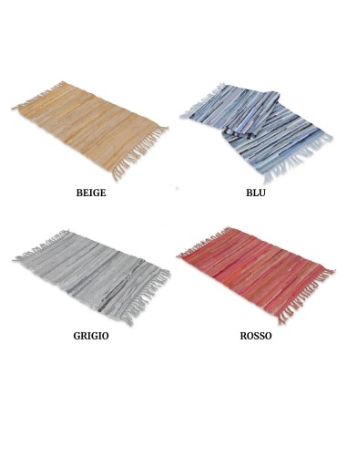 Alfombra multiusos de algodón Pezzotto