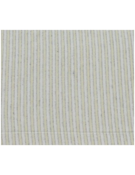 Completo letto matrimoniale flanella cotone RIGHE TINTO FILO