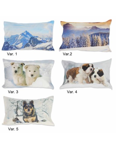 Funda de almohada Winter Photo Bed Cover