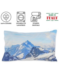 Federa cuscino letto fotografica Winter 2