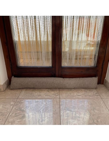 Protector de tiro lavable y extraíble 110 cm. CORAZONES BLANCOS