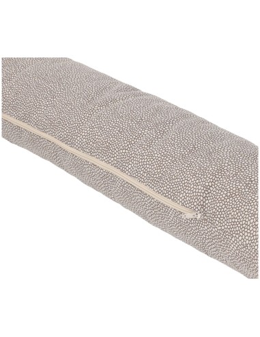 Protector de tiro lavable y extraíble 110 cm. CORAZONES BLANCOS