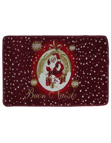 Alfombra Santa Claus 48x80 cm.