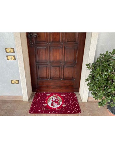 Alfombra Santa Claus 48x80 cm.