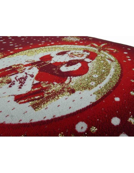 Alfombra Santa Claus 48x80 cm.