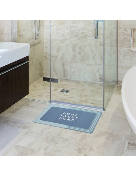 Alfombrilla de baño antideslizante con asiento de ducha absorbente SWEET HOME