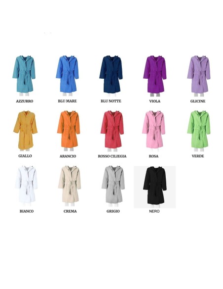 Albornoz de microfibra técnica