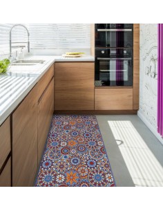 Mosaikpunkt Mehrzweckteppich 68 cm breit. 2