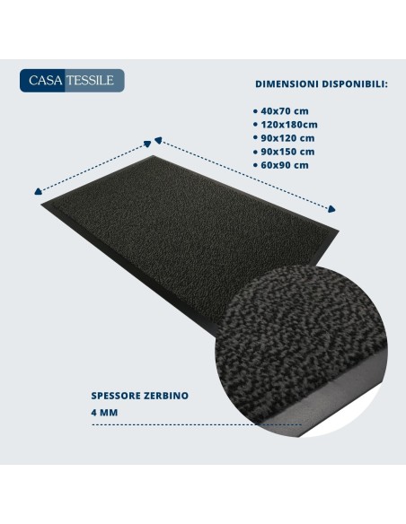 Nevada Paillasson tapis tapis sol