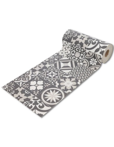 Tapis de cuisine antidérapant lavable en vinyle CHIC 50 cm de large.