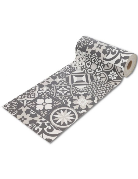 Tapis de cuisine antidérapant lavable en vinyle CHIC 50 cm de large.