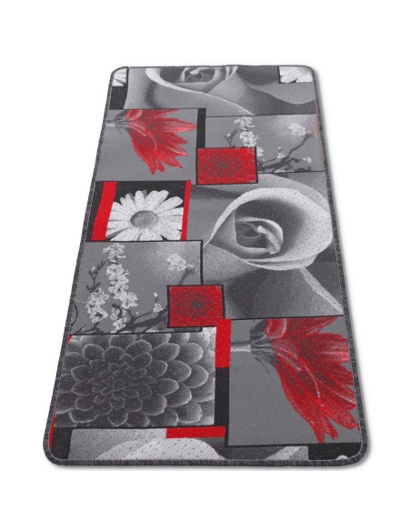 Tappeto cucina antiscivolo corsia larga 50 cm. ROSE NEW