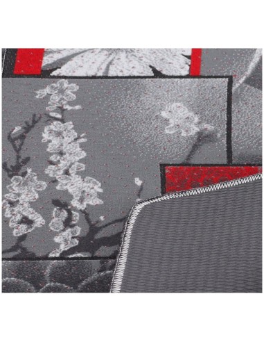 Tapis de cuisine antidérapant avec allée de 50 cm de large. ROSE NOUVEAU