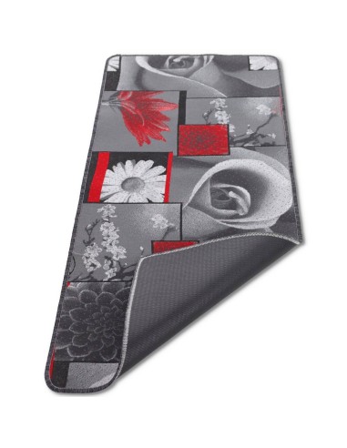 Tapis de cuisine antidérapant avec allée de 50 cm de large. ROSE NOUVEAU