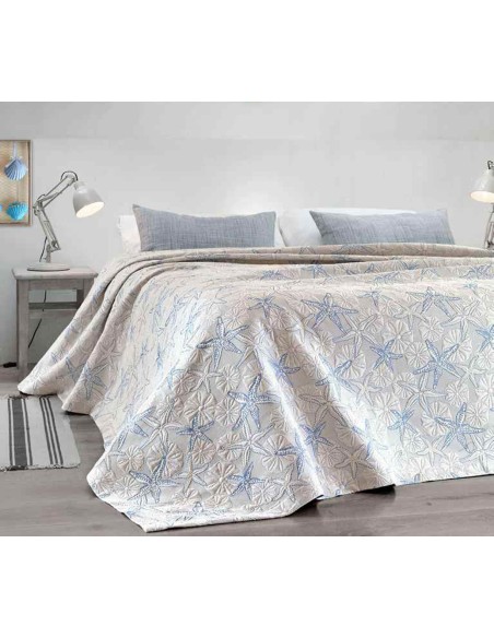 Einzel- und Doppelzimmer Tagesdecke matelasse OCEANO