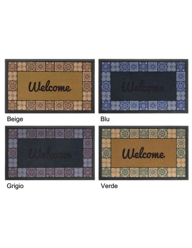 Tapis de saleté extérieur et intérieur 45X75 cm. MAJESTUEUX