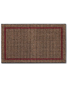 Paillasson en noix de coco et caoutchouc 45x75 cm. BROSSE