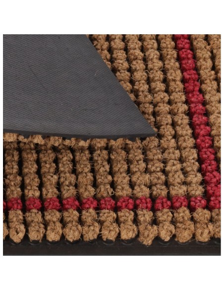 Paillasson en noix de coco et caoutchouc 45x75 cm. BROSSE
